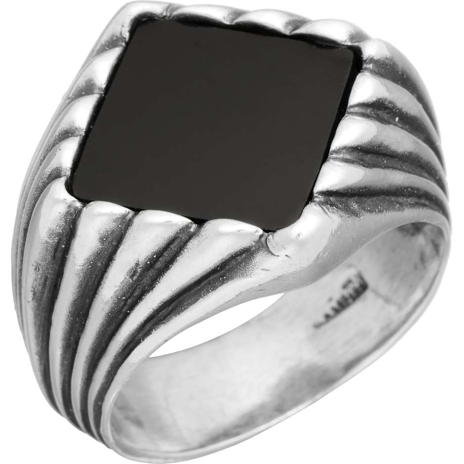 Anello Uomo Giovanni Raspini Rigato Onice - 11316 - 24