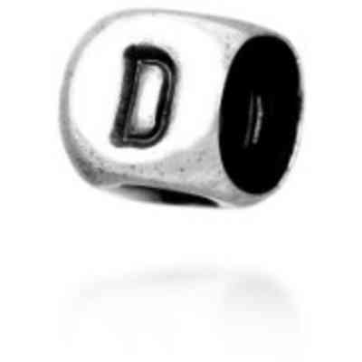 Bead Giovanni Raspini Lettera D - 11404