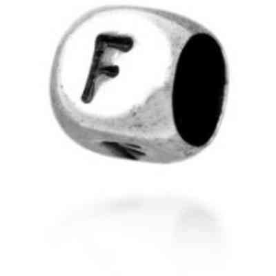 Bead Giovanni Raspini Lettera F - 11406