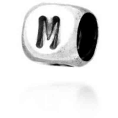 Bead Giovanni Raspini Lettera M - 11413