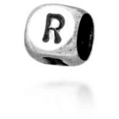 Bead Giovanni Raspini Lettera R - 11418 Bead Giovanni Raspini Lettera R - 11418