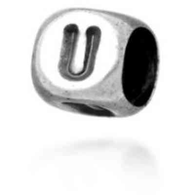 Bead Giovanni Raspini Lettera U - 11421