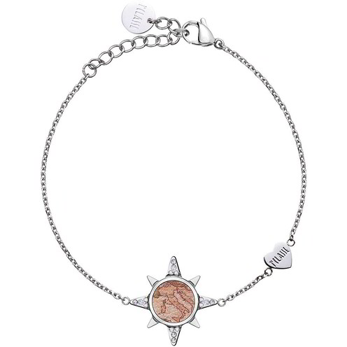 Bracciale 1ª Classe Alviero Martini Geo Map - ACJ0091ST 