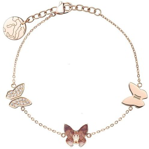 Bracciale 1ª Classe Alviero Martini Papillons - HSB-56588RG