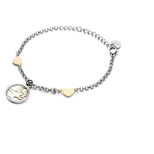 Bracciale  4US Paciotti Round Tree Of Life - 4UBR3394W