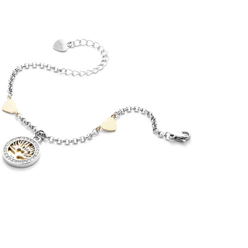 Bracciale 4US Paciotti Round Tree Of Life - 4UBR3400W