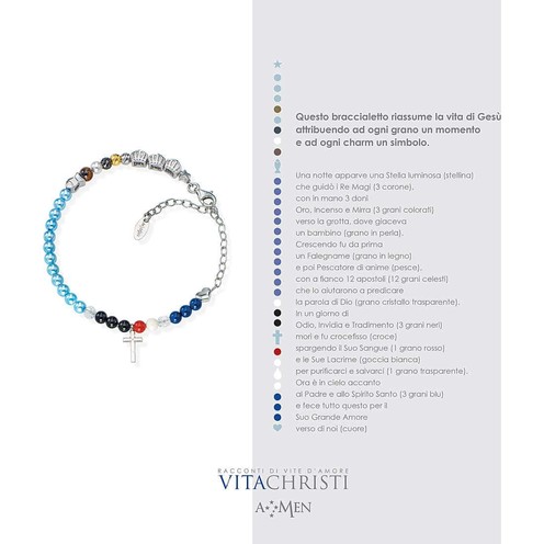 Bracciale Amen La Storia Di Gesù - BRVIGE