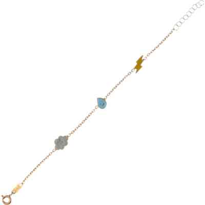 Bracciale Bambino Oro 18Kt Guzzi Gioielli - BB0009108-V02757GSMS1