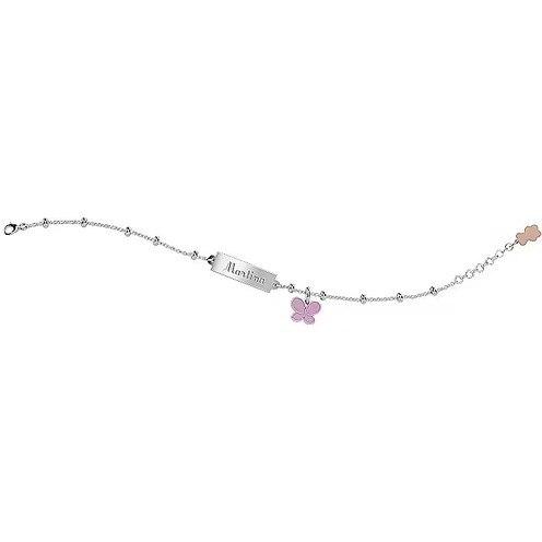 Bracciale Bambino Targhetta Nanan - NAN0226