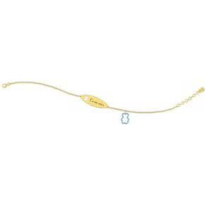 Bracciale Bambino Targhetta Nanan - NGLD0049