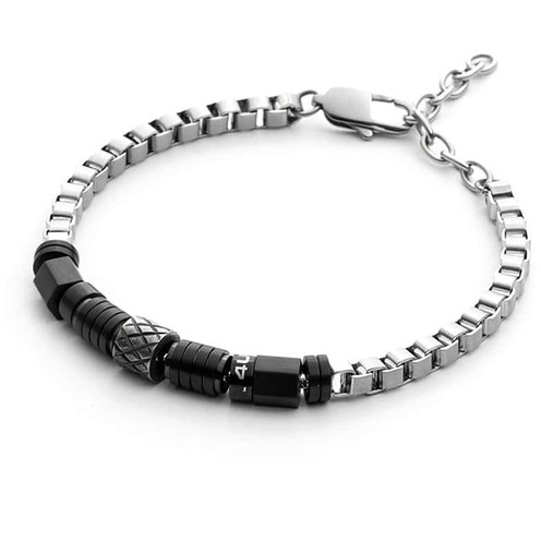 Bracciale Cesare Paciotti 4US Black Grid - 4UBR3786
