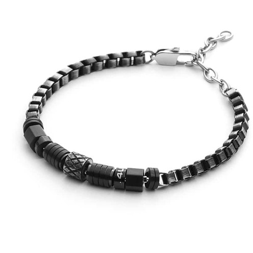 Bracciale Cesare Paciotti 4US Black Grid - 4UBR3787
