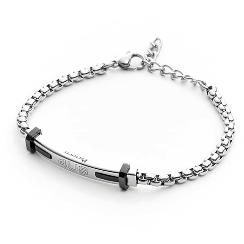 Bracciale Cesare Paciotti 4US Black Plate - 4UBR3798