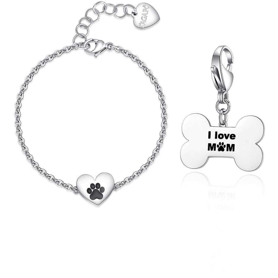 Bracciale Ciondolo S'Agapò Me + You - SEY16