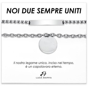 Bracciale Coppia Luca Barra Legame - BK2586