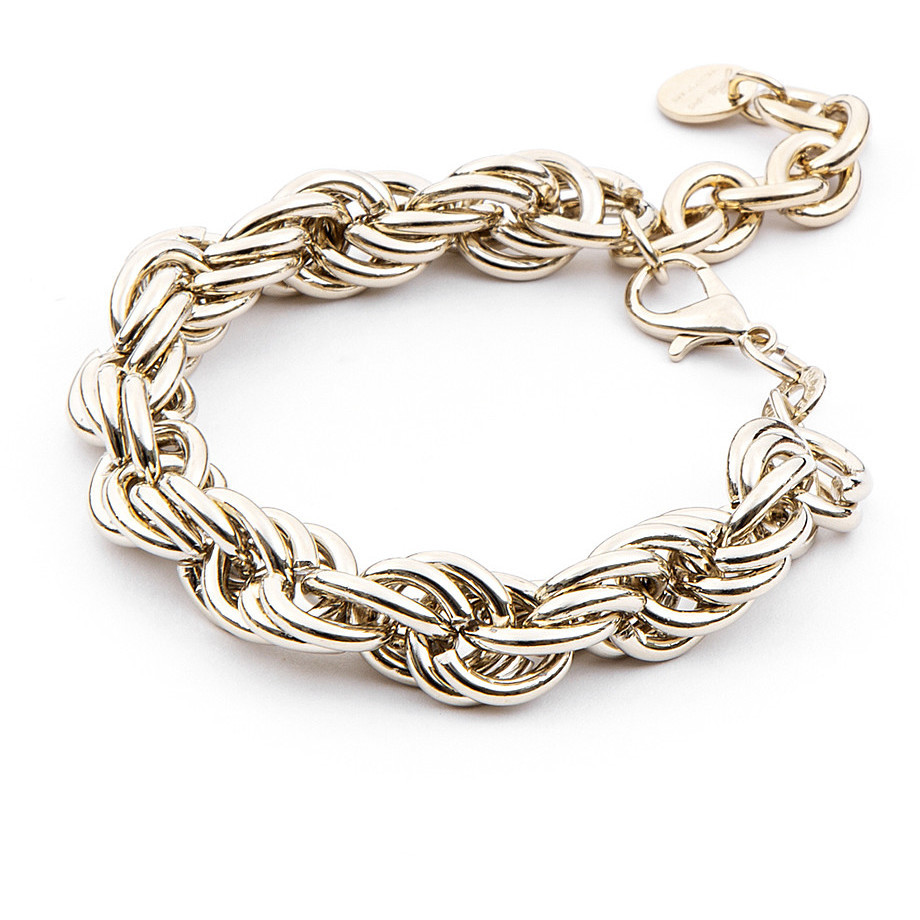 Bracciale Donna 4US Cesare Paciotti Catena Ritorta - 4UBR4009W
