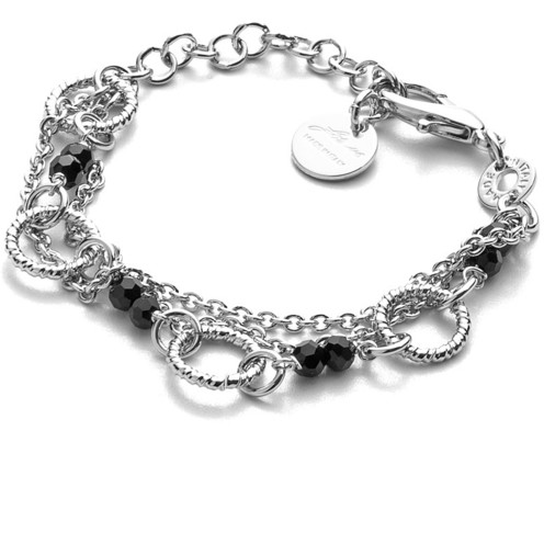 Bracciale Donna 4US Paciotti Black Circles - 4UBR3360W
