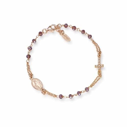 Bracciale Donna Amen Rosari - BRORVIZ3