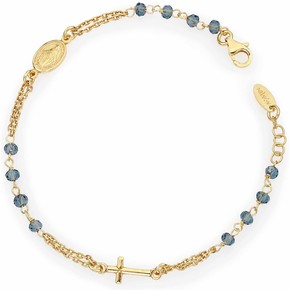 Bracciale Donna Amen Rosario - BROGBL3 Bracciale Donna Amen Rosario - BROGBL3