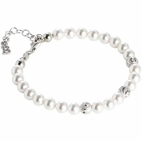Bracciale Donna Boccadamo Argento Perle - BR478