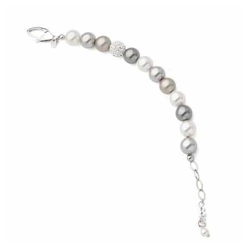 Bracciale Donna Boccadamo Perle - BR405GRI
