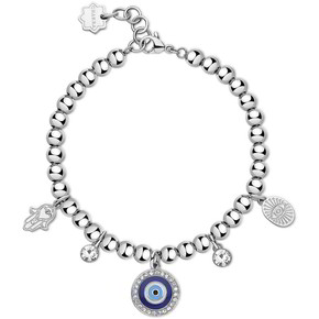 Bracciale Donna Acciaio Chakra Portafortuna Bhkb151