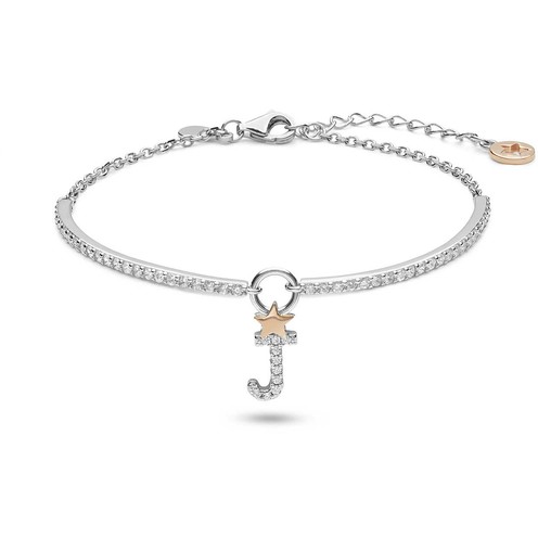 Bracciale Donna Comete Stella Lettera J - BRA 186