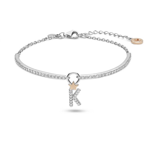 Bracciale Donna Comete Stella Lettera K - BRA 187