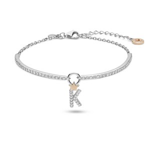 Bracciale Donna Comete Stella Lettera K - BRA 187 Bracciale Donna Comete Stella Lettera K - BRA 187