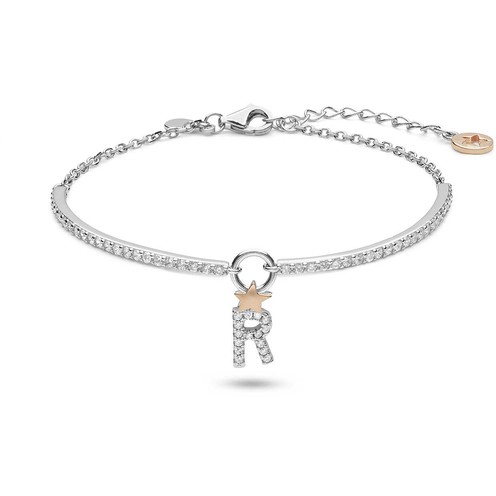 Bracciale Donna Comete Stella Lettera R - BRA 194