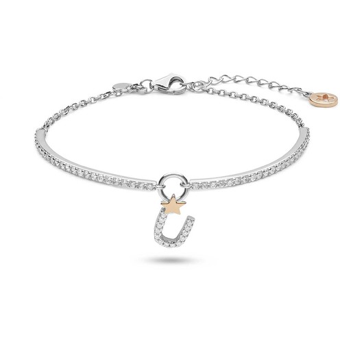 Bracciale Donna Comete Stella Lettera U - BRA 197