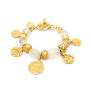 Bracciale Donna Giovanni Raspini Crystal Monete - N0029