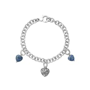 Bracciale Donna Giovanni Raspini Tre Cuori - 11620 Bracciale Donna Giovanni Raspini Tre Cuori - 11620