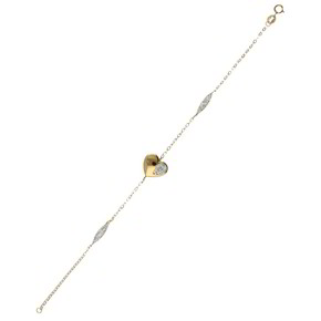 Bracciale Donna Guzzi Gioielli Oro 18Kt - CUORE1B