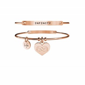 Bracciale Cuore Come Sorelle - Kidult Love 731634 