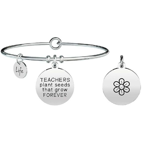 Cheerslife Bracciale Insegnante Con Catena In Acciaio Inox – Gioiello Regalo Per Donne E Ragazze - 2
