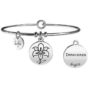 Bracciale Donna Kidult Nature Giglio Innocenza - 231618 Bracciale Donna Kidult Nature Giglio Innocenza - 231618