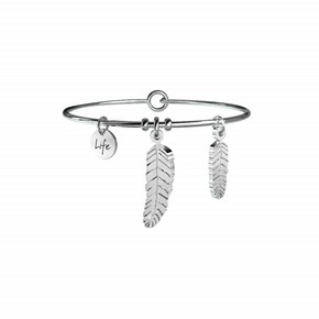 Bracciale Donna Kidult Nature Leggerezza Piuma - 731084 Bracciale Donna Kidult Nature Leggerezza Piuma - 731084