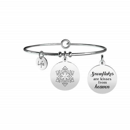 Bracciale Donna Kidult Symbols Fiocco Di Neve - 731256