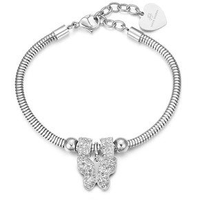 Bracciale Donna Luca Barra Farfalla - BK1936