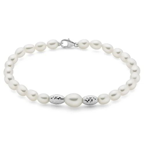 Bracciale Donna Miluna Pepite Perle - PBR3832B