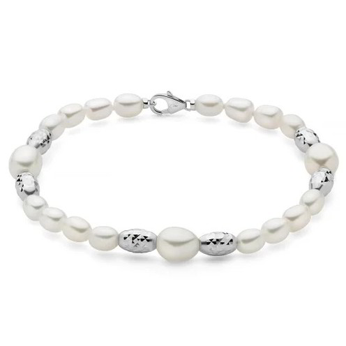 Bracciale Donna Miluna Pepite Perle - PBR3834B