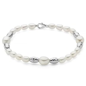 Bracciale Donna Miluna Pepite Perle - PBR3834B