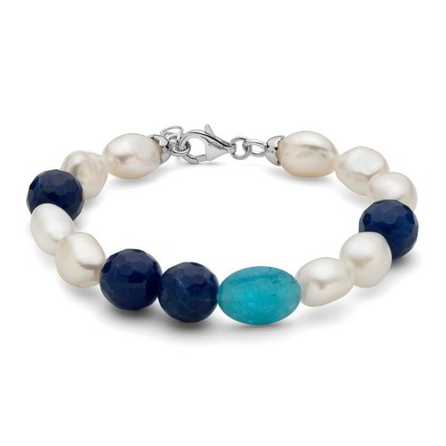 Bracciale Donna Miluna Perle Fantasia - PBR3098