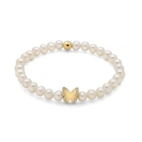 Bracciale Donna Miluna Perle Farfalla - PBR3502G-TPZ