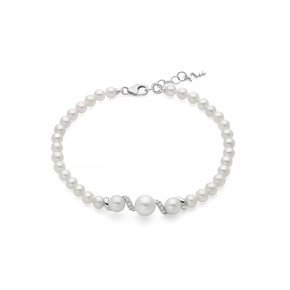 Bracciale Donna Miluna Perle Topazi - PBR3798