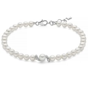 Bracciale Donna Miluna Perle Topazi - PBR3800