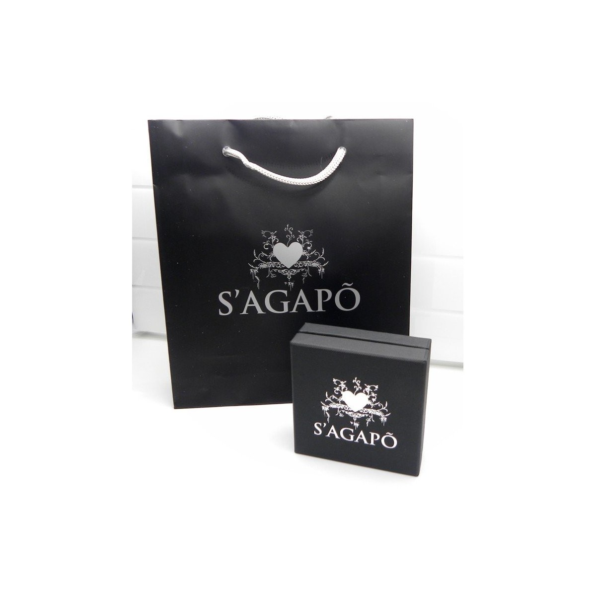 Sagapo Bracciale Donna stella acciaio gatto gattino SHAC55 SHA313 S'agapo  gioielli happy