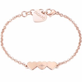 Bracciale S'agapõ da donna in acciaio 316L SRI13 – JOY Gioielli