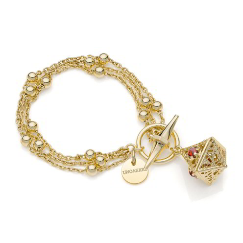 Bracciale Donna Unoaerre Dorato Pietra - 2326